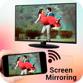 Screen Mirroring with TV - Connect Mobile with TV icon
