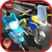 Police Bike Crime City Chase icon
