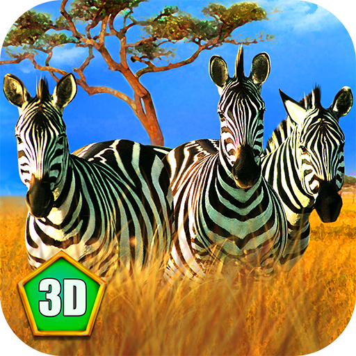 Zebra Family Simulator icon