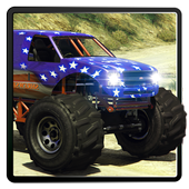 Monster Truck Stunt Racing Cars Simulation Game 3D icon