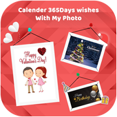 Calender - 365Days Wishes With My Photo (2019) иконка