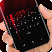 Red Laser Neon Light Keyboard icon