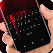 Red Laser Neon Light Keyboard on 9Apps