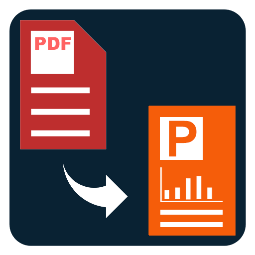 PDF to PPTX &amp; PPT Converter icon