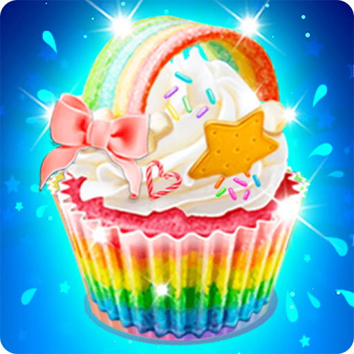 Rainbow Cupcake Maker: DIY Cooking Games 2019 icon