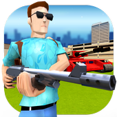 Большой бандитский преступный город icon