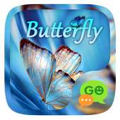 GO SMS BUTTERFLY THEME on 9Apps