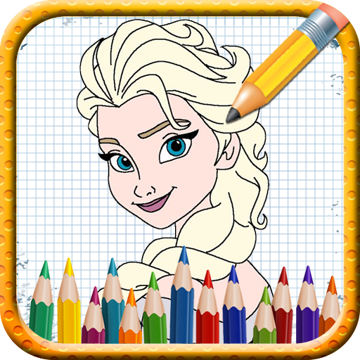 How To Draw Cartoon Characters Step By Step Easy icon