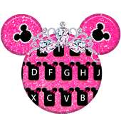 Teclado de ratón rosa diamante on 9Apps