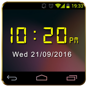 Digital Clock Widget NightMode icon