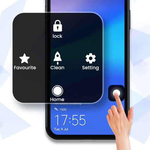Control Center IOS14 Assistive Touch For Android icon
