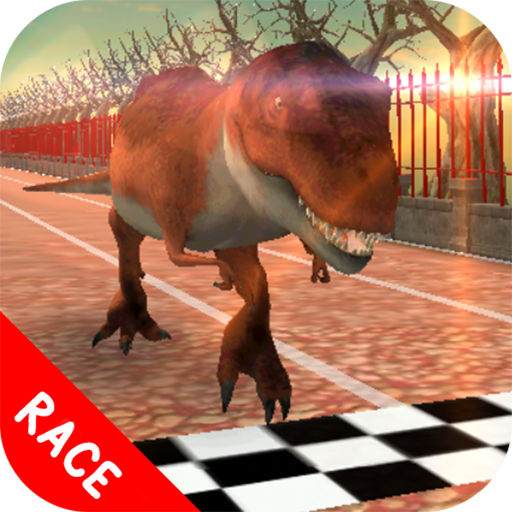 Dinosaurio que compite el doméstico virtual: T-Rex icon