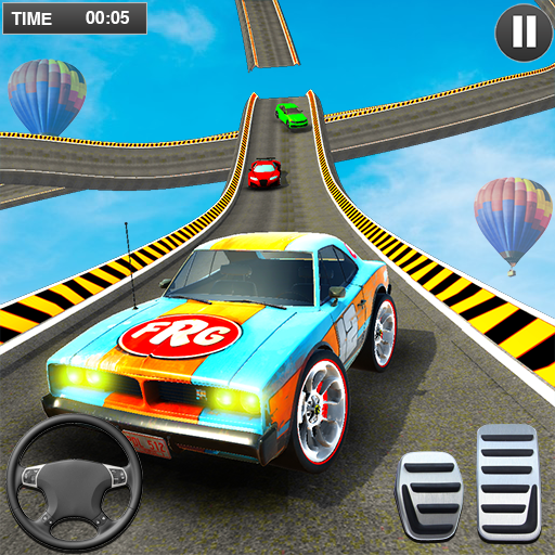GT CAR stunts racing games 3D icon