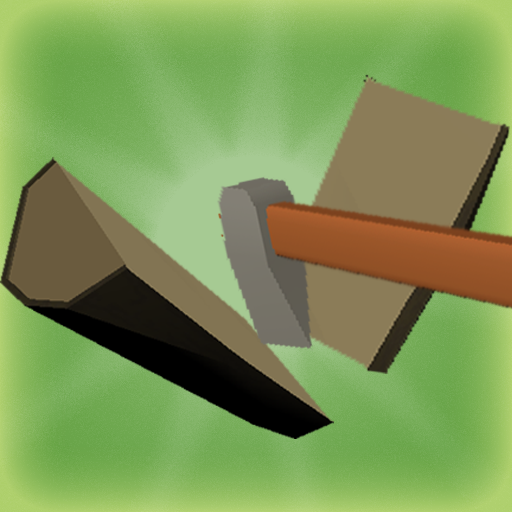 Log Split: 3D Wood Chopping Si icon