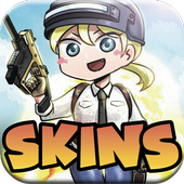 Free Skins PUBG for Minecraft PE icon