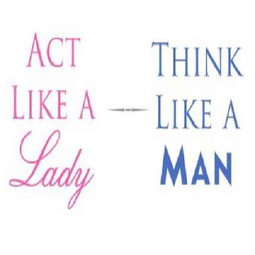 Act Like a Lady think like a man icon