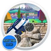 Robot Train Racing Game