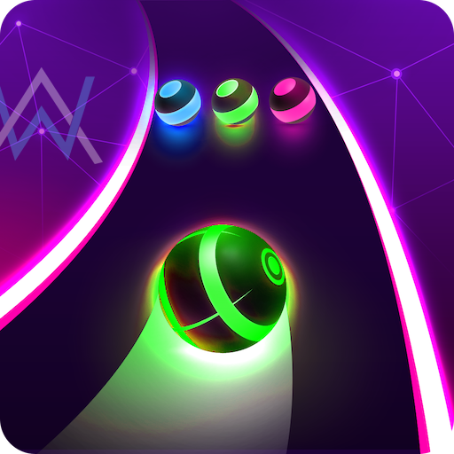 Alan Walker Road: Dancing Ball EDM Tiles icon