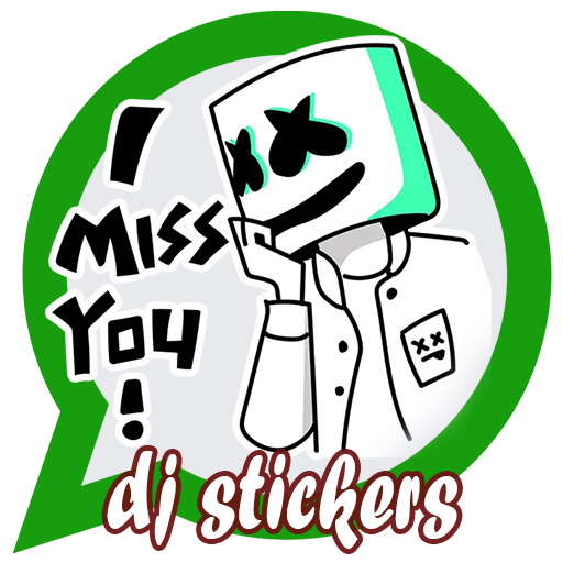 Stiker Emoji Cool Dj Life icon