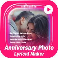Anniversary Lyrical Video Maker - Video Maker