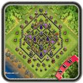 Top Maps COC TH9