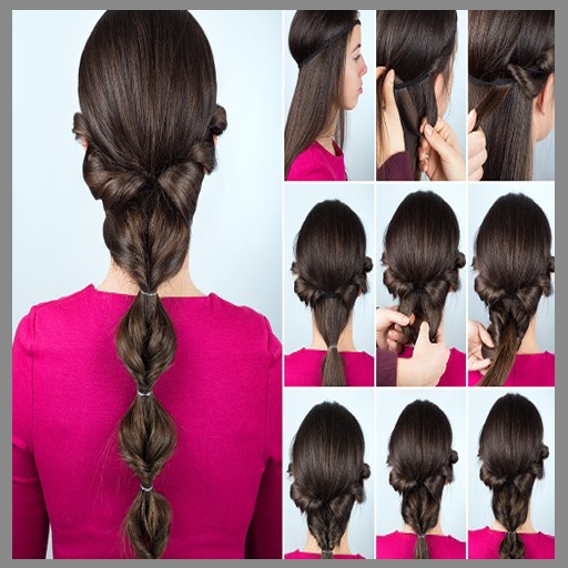 Hairstyles Step by Step for Girls icon