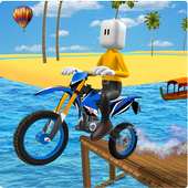 Stickman Water Surfer Bike Racing icon