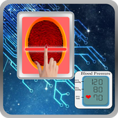 Blood Pressure Checker Prank أيقونة