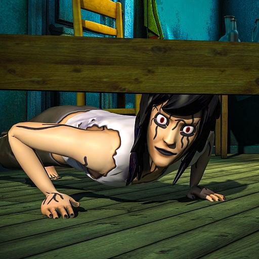 Scary Granny Teacher 3D: Home Escape game icon