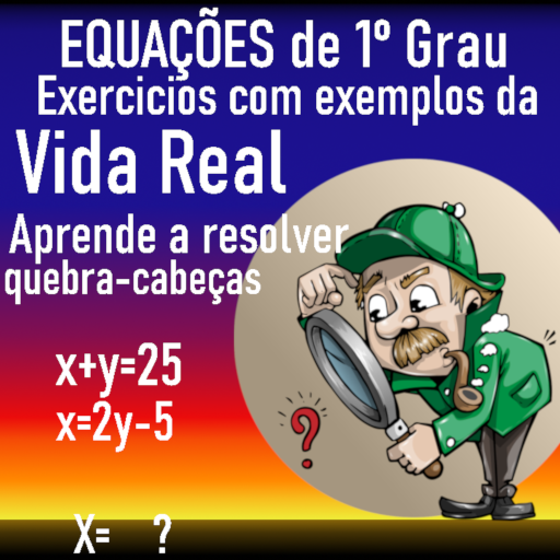 EQUAÇÕES COM EXEMPLOS DA VIDA REAL EXERCICIOS Test icon