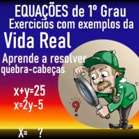EQUAÇÕES COM EXEMPLOS DA VIDA REAL EXERCICIOS Test