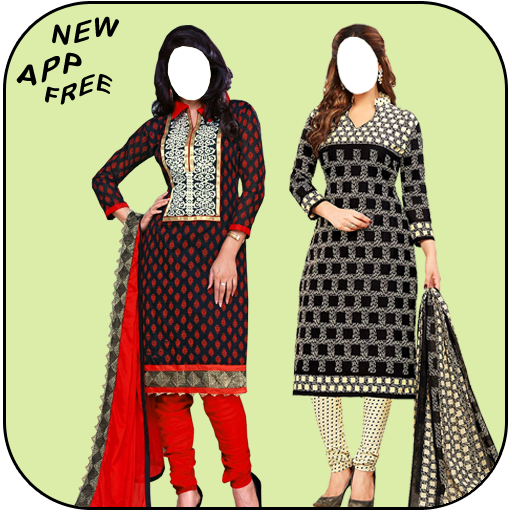 Women Cotton Salwar Kameez Photo Suit icon