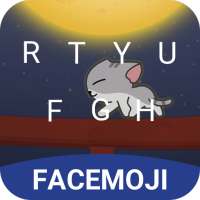 Cute Cat Anime Keyboard Theme With 3D Effect🐈