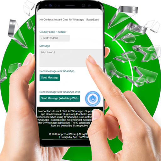 Instant Chat for Whatsapp No Contacts icon