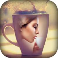 Coffee Cup Photo Frame