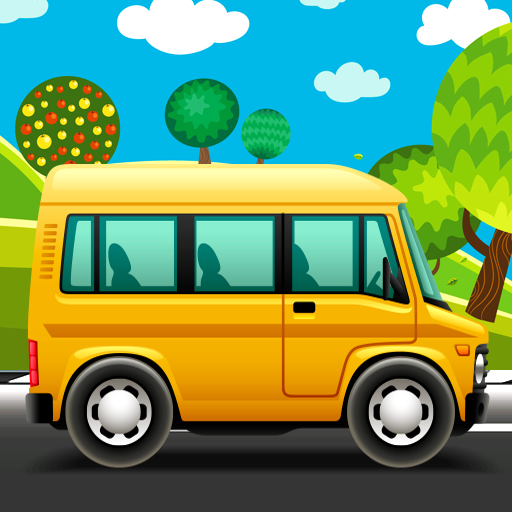 Animated puzzles cars icon