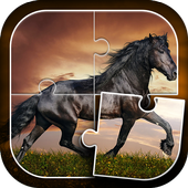 Horses Jigsaw Puzzle Game icon