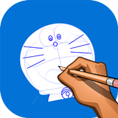 How to Draw Doraemon icon