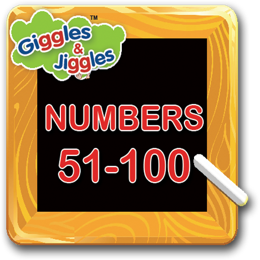 Numbers 51-100 for LKG Kids - Giggles &amp; Jiggles icon