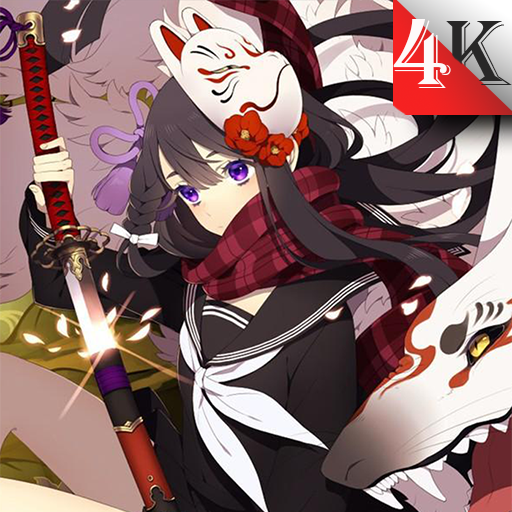 Kitsune Mask Anime Wallpaper icon