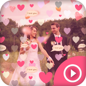 Heart Photo Effect To Video Maker icon
