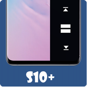 S10  with Edge View Music Player icon