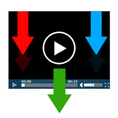 download de vídeo иконка