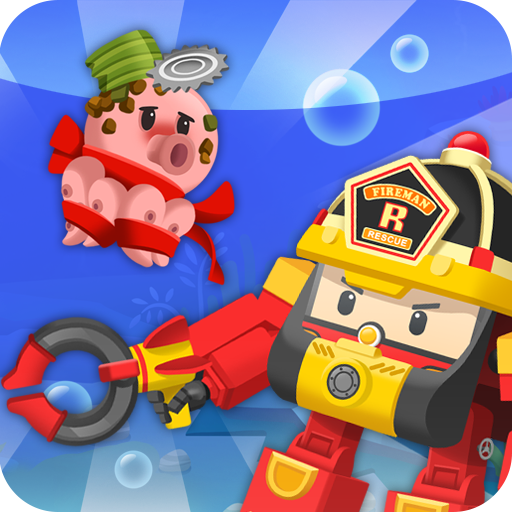 ikon Robocar Poli Diving Popular Game