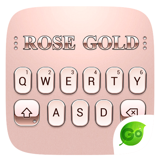 Rose Gold 2018 GO Keyboard Theme icon