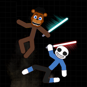 Stickman Fight Sans vs Freddy icon