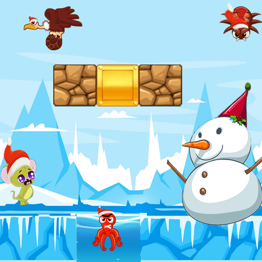 super jerry run - Christmas world icon