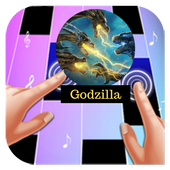 Godzilla Piano Tiles icon