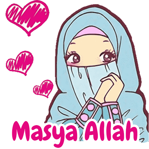 Sticker WA Hijab Muslim Islam Cantik WAStickerApps icon