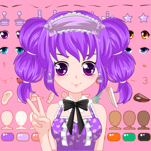 Anime Virtual Character Dress Up Game icon